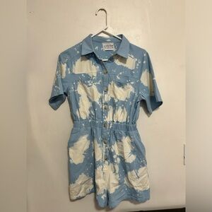 Judith March‎ romper blue size medium
